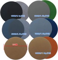 8 pouces 200mm carbure de silicium crochet et boucle papier de verre étanche disque de ponçage papier abrasif pour le polissage de voiture en métal
