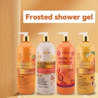 Paraben-vrije fruitzuur whitening gel met aloë vera hydraterende douchegel voor alle huidtypen