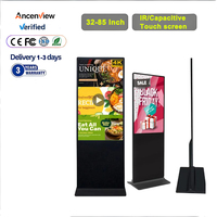 Kiosco Interactivo Inteligente con Pantalla Táctil 4K, LCD Vertical, Publicidad Animada, Señalización Digital, para Tiendas Minoristas