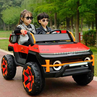 Voiture électrique pour enfants de grande taille, buggy électrique pour enfants, voitures électriques à 4 roues en plastique, 2 places, tout-terrain, pour enfants