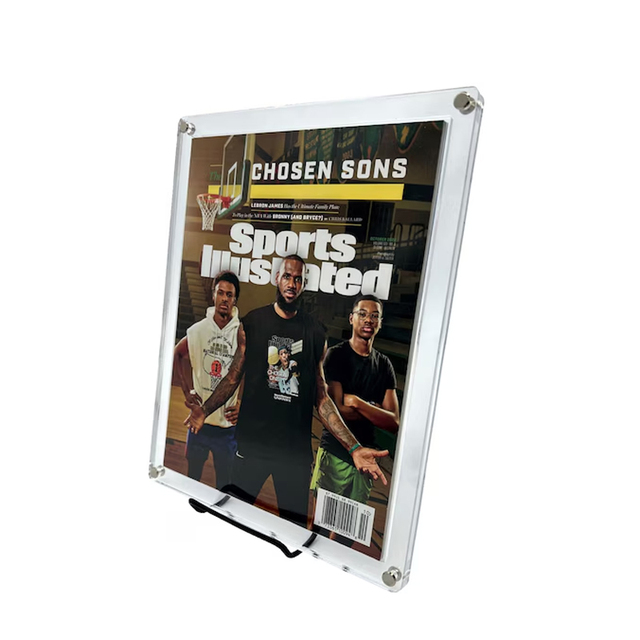 Custom UV Resistant Premium Quality Clear Acrylic Comic Book Display Case for Comic Book Storage
