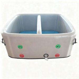 Thiết kế mới tùy chỉnh PVC Inflatable Ice bồn tắm lạnh Plunge xách tay ngoài trời cho tập thể dục trị liệu thể thao phục hồi - Product Image 1