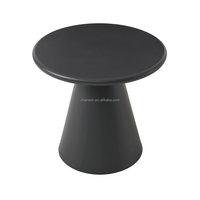 Table d'appoint moderne en aluminium en forme de maïs, résistante aux UV, élégante, pour l'extérieur, la salle à manger, les meubles de villa, accessoires, table basse