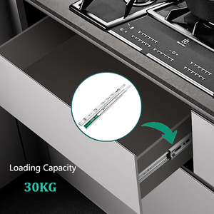 Ronghui Máng Trượt Đẩy Mở Ngăn Kéo Ổ Bi Hộp Ngăn Kéo Kim Loại Tấm Trượt Ngăn Kéo Mẫu Cho Tủ Thiết Kế Nhà Bếp Hiện Đại - Product Image 6