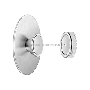 <span class=keywords><strong>Jabonera</strong></span> magnética de acero inoxidable para montaje en pared, estante de Metal fuerte a prueba de herrumbre, <span class=keywords><strong>juego</strong></span> de <span class=keywords><strong>baño</strong></span> con drenaje para uso en la ducha - Product Image 1