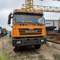 شاحنة قلابة ثقيلة مستعملة شاكمين F3000 8x4 بسعة 11-20 طن، محرك ديزل ويتشاي 12 أسطوانة بقوة 451-500 حصان، يورو 3، >8 لتر، توجيه يساري