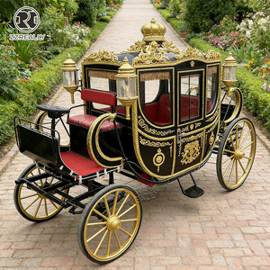Carruaje de Caballos Real, Carruaje de Caballos de Lujo, Carros Europeos, Carruaje Eléctrico de Caballos - Product Image 3