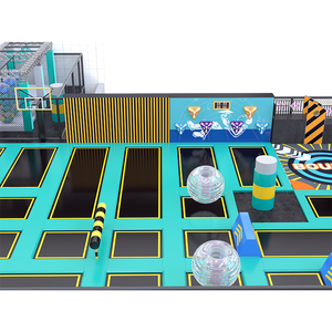 트램폴린 놀이터 성인 휴대용 저렴한 장비 게임 활동 소프트 트램폴린 공원 그물 - Product Image 2