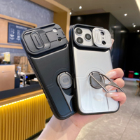 Coques de téléphone rotatives en gros pour Xiaomi Redmi Note 15 14 Pro avec protection coulissante pour appareil photo, étui robuste pour téléphone portable