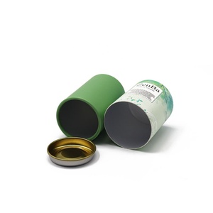 Biodegradable Customized Printed Food-grade Paper Cans Round Paper Tube Packaging Boxed Ice CreamTea Paper Box <b>Containers</b> - Product Image 4