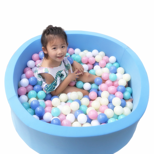 Feelbaby <span class=keywords><strong>Piscine</strong></span> à balles confortable pour bébé <span class=keywords><strong>Piscine</strong></span> à balles gonflable en plastique d'intérieur souple pour l'école ou le centre commercial - Product Image 6