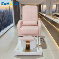 Nouveau design de luxe pour le massage des mains, les ongles, spa, pédicure, fauteuil de massage électrique des pieds, spa, pédicure