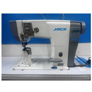 Machine à coudre industrielle Jack-6671 à rouleaux cylindriques au prix de gros pour la couture de sacs en cuir et de vêtements Meilleure vente - Product Image 2