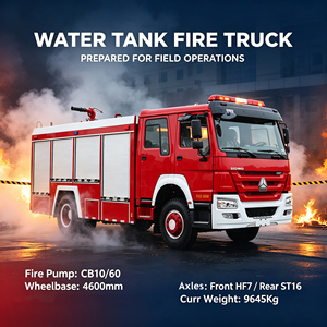 Camión <span class=keywords><strong>de</strong></span> <span class=keywords><strong>Bomberos</strong></span> Municipal HOWO 4x2 <span class=keywords><strong>de</strong></span> 266HP con Tanque <span class=keywords><strong>de</strong></span> Agua Diésel <span class=keywords><strong>de</strong></span> 10CBM, Bomba CB10/60, Monitor Contra Incendios PS50 con Alcance <span class=keywords><strong>de</strong></span> 65m, Euro 2 WD615 - Product Image 5