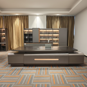 Escritorio Ejecutivo Moderno y Lujoso para Gerentes de <span class=keywords><strong>Hotel</strong></span>, Jefes de Hospital y Directores Generales - Uso en Oficina en Casa - Product Image 1