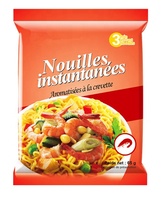 Ramen Factory HACCP HALAL OEM Mie Instan Pedas Sayuran Sapi Ayam