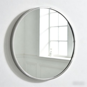 OEM ODM Customized 31.5 Inch Modern Decorative Wall Mounted <b>Mirror</b> Aluminum Alloy Frame and Glass for Hotel Engineering - Product Image 1