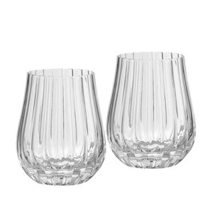 Verres <span class=keywords><strong>à</strong></span> vin <span class=keywords><strong>Bordeaux</strong></span> personnalisés en cristal transparent <span class=keywords><strong>à</strong></span> long pied, striés et nervurés, de haute qualité, en gros chez Samyo - Product Image 2