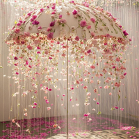 Installation artistique géante en forme de parapluie pour la décoration de la maison, les décorations d'événements et les décors de scène