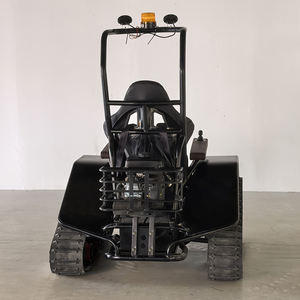 משולש גומי אוטומטי באיכות גבוהה עם כיסא גלגלים מתעקבו אחר כיסא גלגלים כל שטח מסלול חשמלי מהיר - Product Image 3