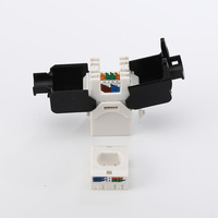 RJ45 Cat6A-Koppler Geschirmter Ethernet-Kabel ver längerer Keystone-Buchse POE-Buchse Kompatibel CAT6/CAT5E/CAT5 Inline