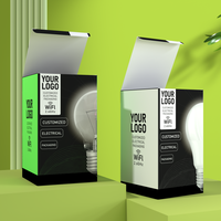 Boîte d'emballage personnalisée pour ampoules LED avec logo imprimé, en carton, pour ampoules LED avec logo personnalisé
