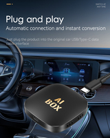 Suministro del Fabricante: Caja Carplay AI con YouTube, Netflix y Navegación GPS, 2G 16G, Adaptador Carplay Inalámbrico