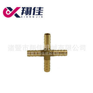 Xiangjia Brass Threaded Cross Fitting 1/2 In Inner Diameter For Pneumatic Industry Hoses - Product Image 1