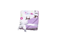 Couverture pour enfants en polaire berbère imprimée double couche de haute qualité, ultra douce et moelleuse, unie, toutes saisons
