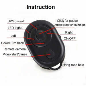 Mando a distancia inalámbrico con <span class=keywords><strong>Bluetooth</strong></span> para cámara en vivo, controlador de vídeo, palo selfi, Remoto de teléfono móvil para sistema <span class=keywords><strong>Android</strong></span> e IOS - Product Image 5