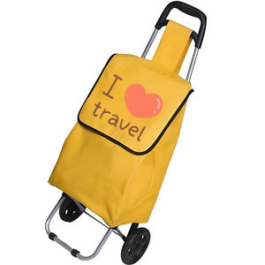 Carrito de compras portátil para supermercado, carrito plegable reutilizable para compras de comestibles - Product Image 3