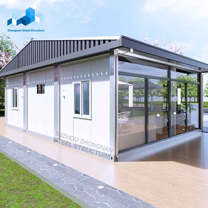 <span class=keywords><strong>Casa</strong></span> prefabricada <span class=keywords><strong>de</strong></span> jardín <span class=keywords><strong>de</strong></span> verano, contenedor modular prefabricado aislado para <span class=keywords><strong>Venezuela</strong></span>, Colombia, Texas americano - Product Image 5