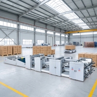Système d'assemblage automatique industriel robuste JY1650A 2000A 2400A pour boîtes en carton ondulé, caisses, conteneurs et sacs plastiques
