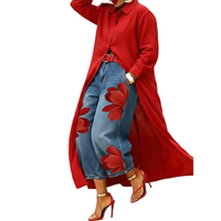 Nouvelle chemise élégante décontractée mi-longue à manches longues style européen et américain 2026 – Veste coupe-vent tendance