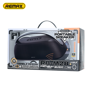 Loa di động REMAX RB-M28 40W, hai loa trầm, ghép nối TWS, pin 4350mAh, thời gian chơi nhạc 9 giờ, hỗ trợ USB/TF/AUX, loa không dây đa chế độ - Product Image 2