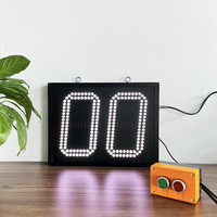 Compteur de tours numérique étanche avec grand écran LED pour la natation, la course à pied et le cyclisme