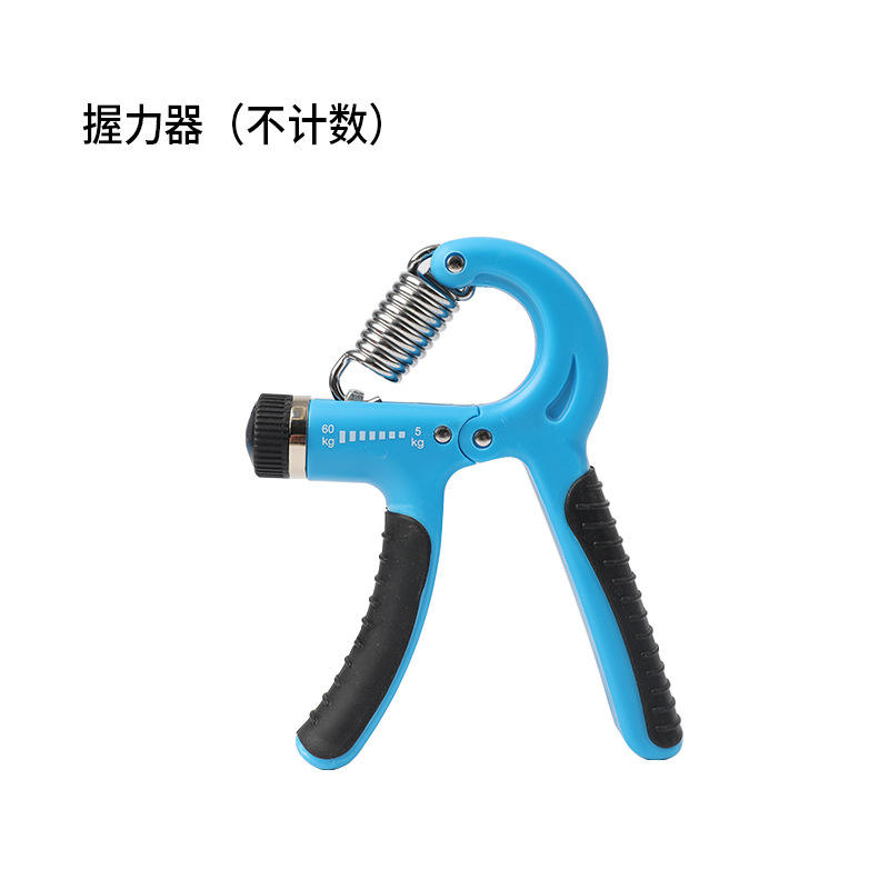 Rubber-coated hand gripper (counting model) Blue and black