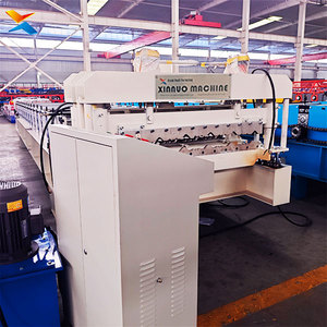 Machine de formage de tuiles de toit en acier trapézoïdal CE Xinnuo TR4, haute vitesse, largeur d'alimentation de 1200 mm - Product Image 1