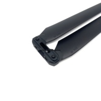 Hobbywing X6 SE MFP 22x7.0 2270 Hélice pliante en fibre de carbone avec adaptateur de support d'hélice en aluminium pour drone éducatif UAV