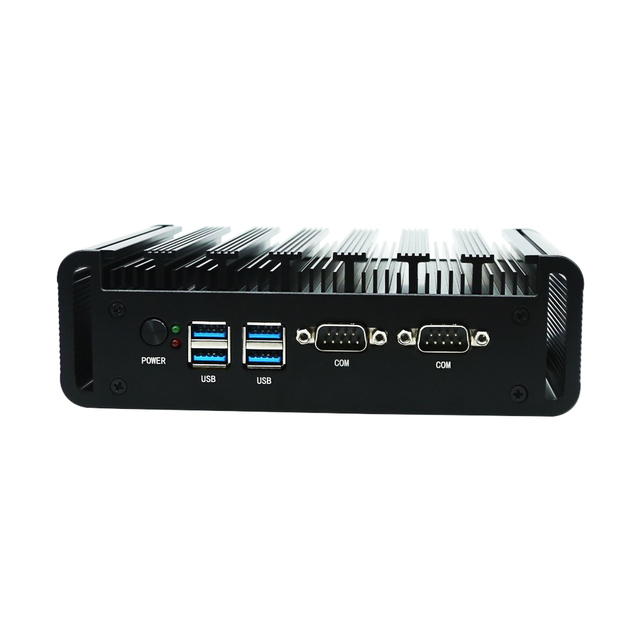M8A Industrial Fanless Mini PC Dual LAN & Triple Display Pc for Office AU CN with Intel Core I3-10110U Micro Desktop Computer