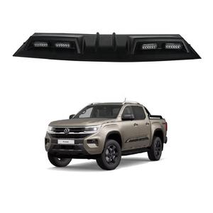 Couverture de toit avant avec <span class=keywords><strong>Led</strong></span> pour Vw <span class=keywords><strong>Amarok</strong></span> 2023 2024 noir mat lampe de voiture <span class=keywords><strong>barre</strong></span> de toit DRL accessoires Auto 4x4 - Product Image 1