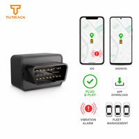 Traceur GPS OBD 4G Plug & Play avec application iOS/Android, positionnement en temps réel (GPS, BDS, LBS), géolocalisation, alarme de vibration et gestion de flotte
