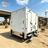 Toilettes portables de luxe écologiques antidérapantes, adaptées aux personnes âgées, pour usage public extérieur