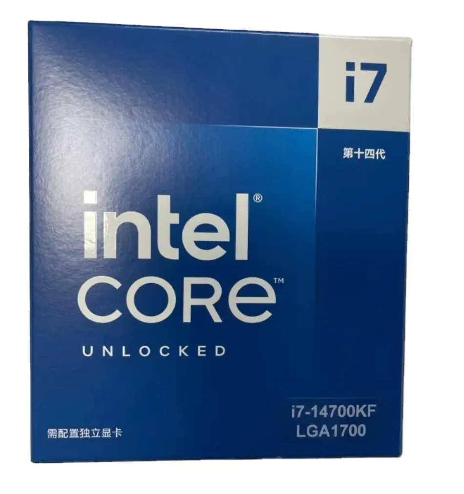 새로운 CPU 코어 i7 프로세서 14700KF 33M 데스크탑 컴퓨터 인텔 코어 i9 14 에 대한 최대 5.60 GHz FCLGA1700 CPU의 캐시