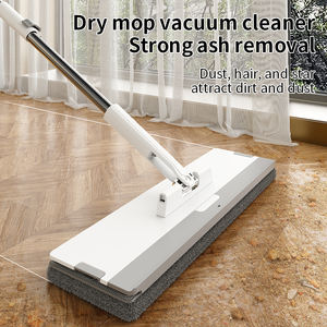 BENHENG 2025 Nouvelle Serpillère Magique Facile <span class=keywords><strong>à</strong></span> Essorer, Serpillère <span class=keywords><strong>à</strong></span> Main Libre pour Nettoyage des Sols, Serpillère Plate en Microfibre Paresseuse pour la Maison et Ensemble Seau - Product Image 6