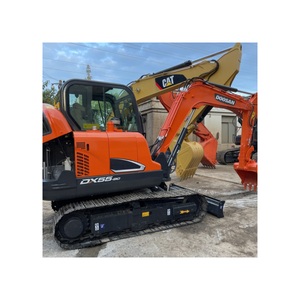 Excavatrice Doosan Dx55-9c d'occasion, 5 tonnes, petite machine de chantier avec moteur et moteur, bon état, prix bas - Product Image 1
