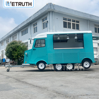 Wetruth Camion de restauration mobile personnalisé avec cuisine complète, remorque alimentaire électrique, camion de restauration pour bière et fruits de mer à vendre