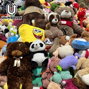 Jouets en peluche <span class=keywords><strong>d</strong></span>'<span class=keywords><strong>occasion</strong></span> F12, vente en gros, designs variés, différentes tailles, vendus au kilogramme, prix bas, Chine - Product Image 1