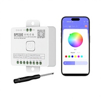 Contrôleur LED intelligent 12-en-1 SP530E PWM SPI pour bandes LED WS2812B WS2811 RGBW avec contrôle vocal Alexa