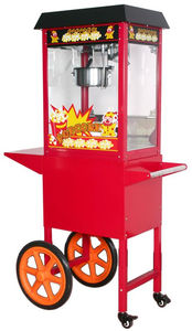 Machine <span class=keywords><strong>à</strong></span> Popcorn Électrique Commerciale avec Chariot – Équipement de Cinéma pour Magasins et Salles de Spectacle - Product Image 3